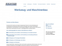 feintech-richter.de Webseite Vorschau