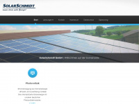 solarschmidt.de Webseite Vorschau