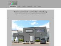 felix-bauer.com Webseite Vorschau