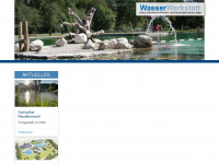 wasserwerkstatt.com Webseite Vorschau
