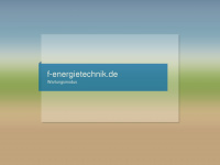 f-energietechnik.de Webseite Vorschau