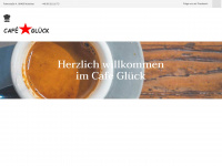 cafe-glueck.com Webseite Vorschau