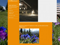ferienhaus-alpina.de Webseite Vorschau
