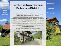 ferienhaus-dietrich.com Webseite Vorschau