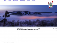 wsv-oberweissenbrunn.de Webseite Vorschau
