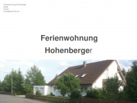 ferienwohnungen-hohenberger.de