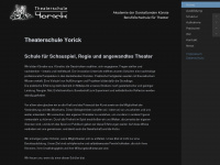 theaterschule.de Webseite Vorschau