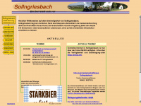 sollngriesbach.de Webseite Vorschau