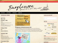 burghaeuser.de Webseite Vorschau