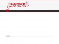 feuerwehr-waigolshausen.de Webseite Vorschau