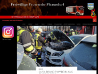 ffw-pfraundorf.de Webseite Vorschau