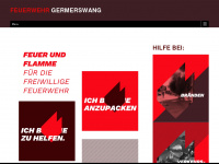 ffw-germerswang.de Webseite Vorschau