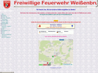 feuerwehr-weissenbrunn.de Webseite Vorschau