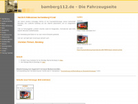 bamberg112.de Webseite Vorschau