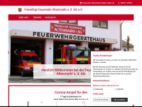 feuerwehr-altenmarkt-alz.de Webseite Vorschau