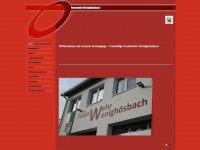 feuerwehr-wenighoesbach.de Webseite Vorschau