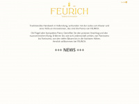 feurich.com Webseite Vorschau