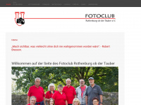 fotoclubrothenburg.de Webseite Vorschau