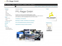 ffl-rieger.de Webseite Vorschau