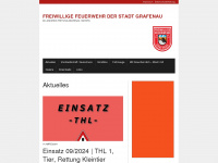 ff-grafenau.de Webseite Vorschau