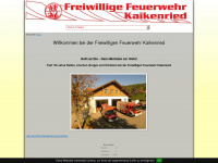 ffw-kaikenried.de Webseite Vorschau