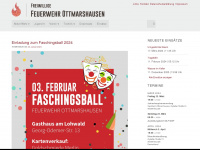 feuerwehr-ottmarshausen.de Webseite Vorschau