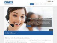 fiden.org Webseite Vorschau