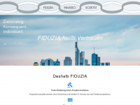 fiduzia.de Webseite Vorschau