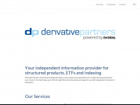 derivativepartners.com Webseite Vorschau