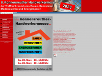 konnersreuther-handwerkermesse.de Webseite Vorschau