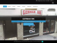 german-ink.com Webseite Vorschau
