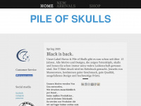 pile-of-skulls.de Webseite Vorschau
