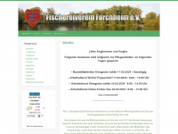 fischereiverein-forchheim.de Webseite Vorschau