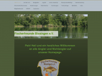 fischerfreunde-bissingen.de Webseite Vorschau