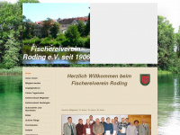 fischereiverein-roding.de Webseite Vorschau