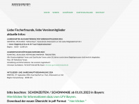 fischereiverein-traunstein.de Webseite Vorschau