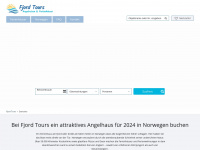 fjord-tours.eu Webseite Vorschau