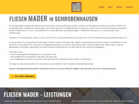 fliesen-mader.de Webseite Vorschau