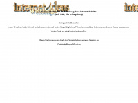 internet-ideas.de Webseite Vorschau