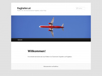 flughafen.at Webseite Vorschau