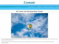 fly-comair.com Webseite Vorschau