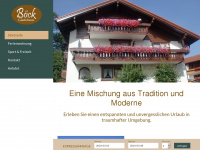 gaestehaus-boeck.de Webseite Vorschau