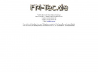 fm-tec.de Webseite Vorschau