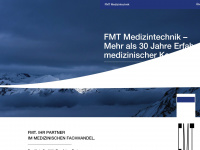 fmt-medizintechnik.de Webseite Vorschau