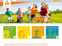 montessori-schweinfurt.de Webseite Vorschau