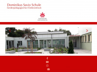dominikus-savio-schule.de Webseite Vorschau