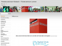 pestalozzischule-hoesbach.de Webseite Vorschau
