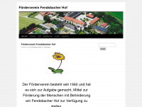 foerderverein-fendsbacherhof.de