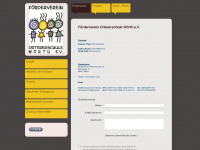 foerderverein-ortererschule.de Webseite Vorschau