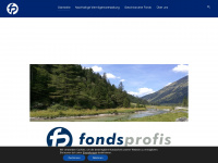 fondsprofis.de Webseite Vorschau